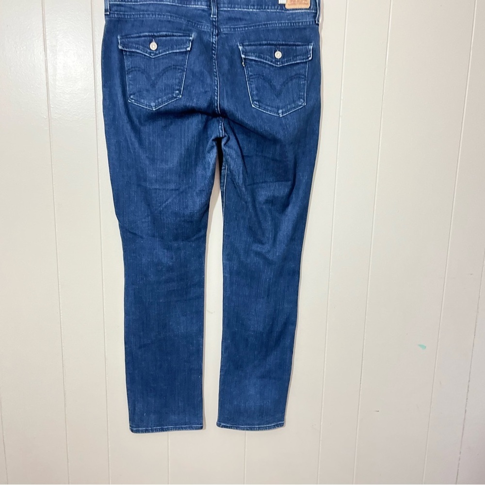 Levi's 525 Perfect Waist Straight Leg Women's Blue Jeans Size 16M - Picture 5 of 9
